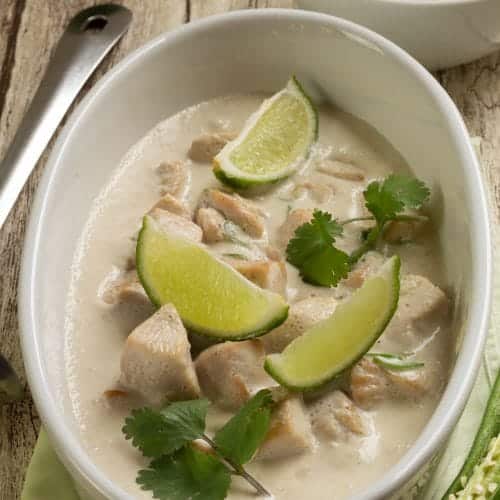 Poulet au curry vert