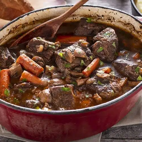 Boeuf bourguignon traditionnel 1 Boeuf bourguignon traditionnel