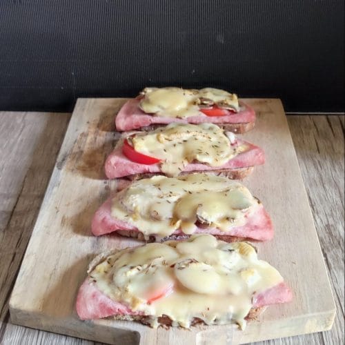 Tartines au maroilles