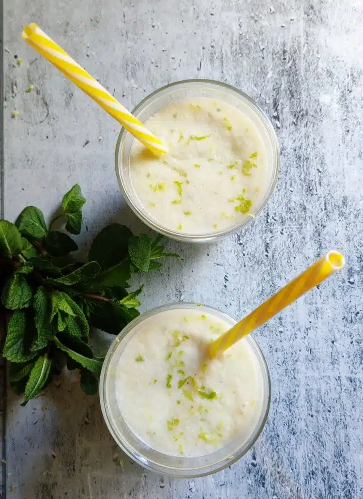 smoothie à l'ananas