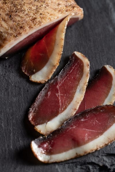 magret de canard séché