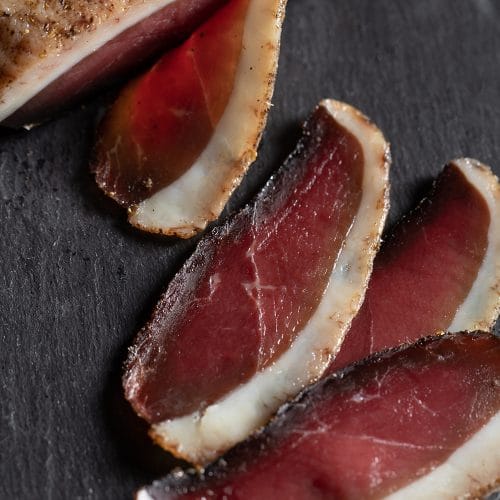 magret de canard séché