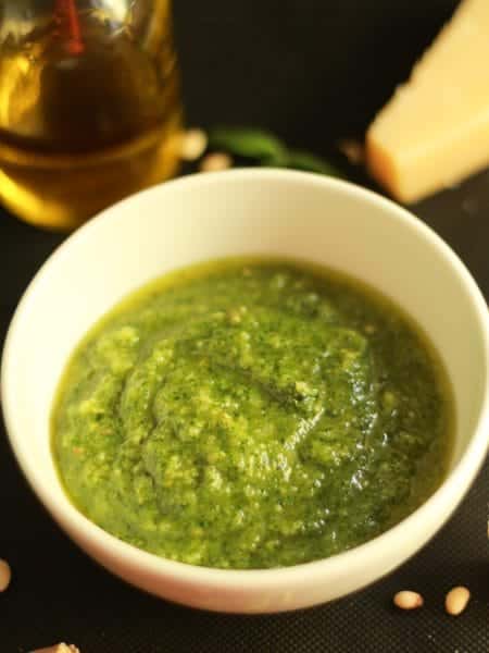 pesto de basilic maison