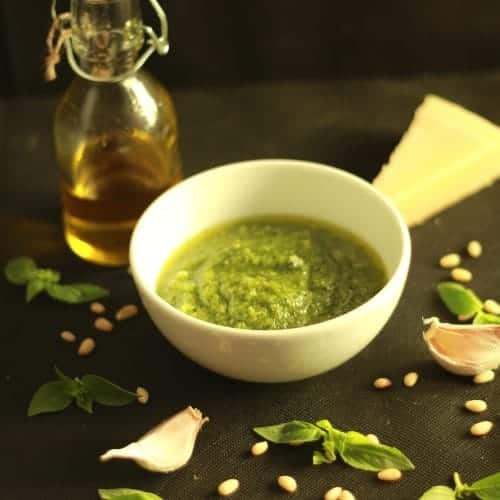 pesto de basilic maison