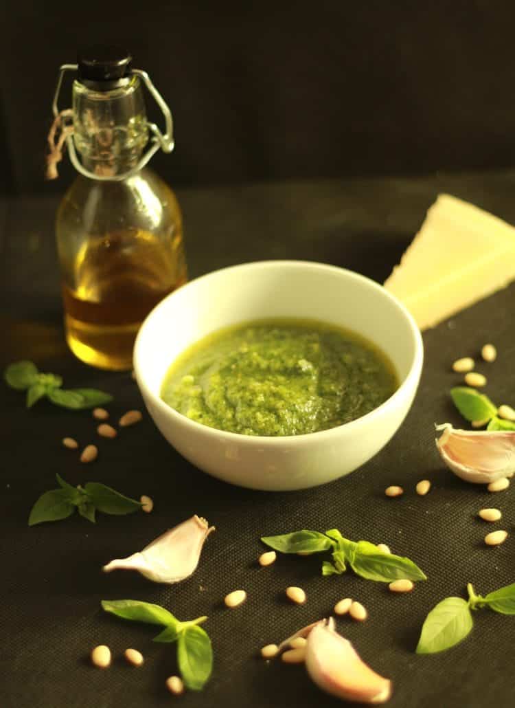 pesto de basilic maison