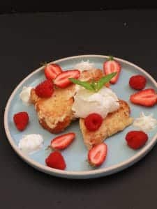 pain perdu de kougloipf aux fruits rouges