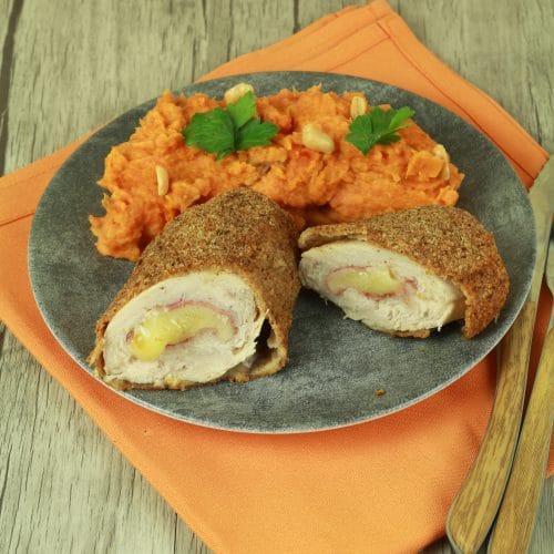 cordon bleu roulé pané
