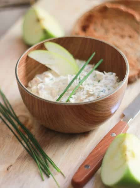 rillettes de maquereau et pomme granny