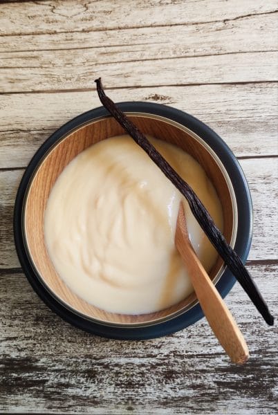 crème pâtissière à la vanille