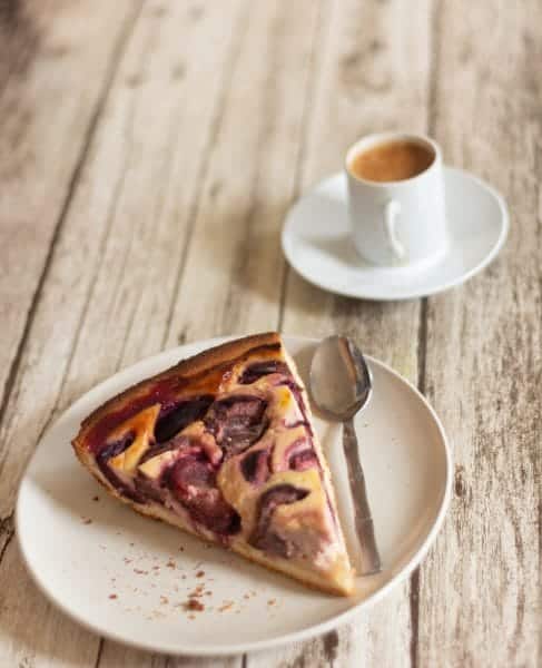 Tarte aux quetsches à la cannelle tarte aux quetsches