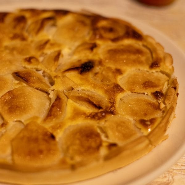 Tarte aux pommes alsacienne