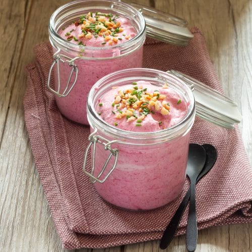 Mousse de betterave au cumin