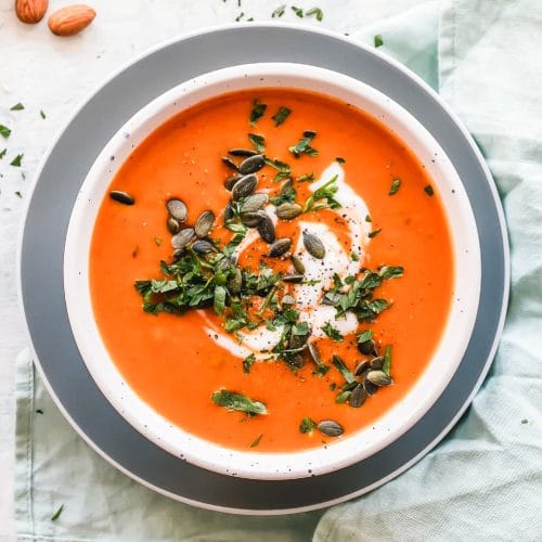 souoe de tomates au paprika fumé