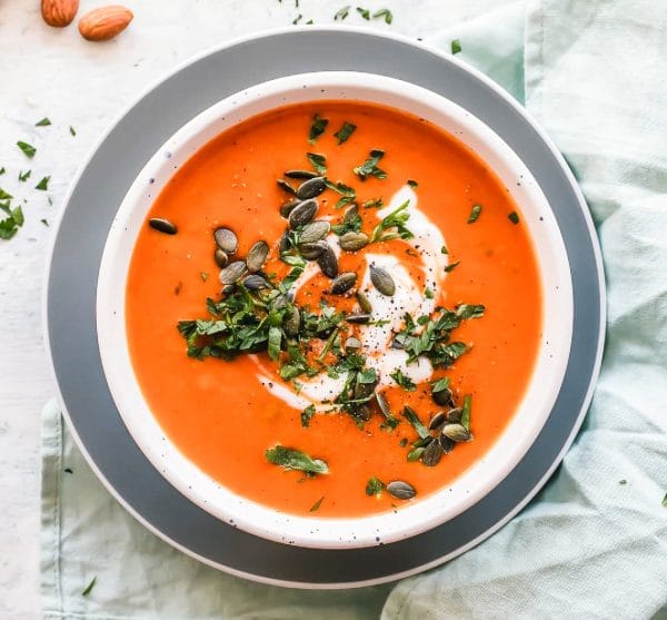 Soupe de tomates au paprika fumé souoe de tomates au paprika fumé