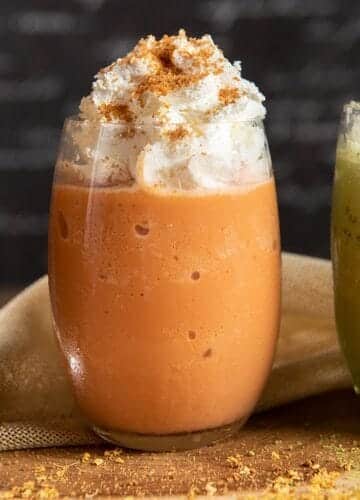 Cappuccino de potimarron aux épices