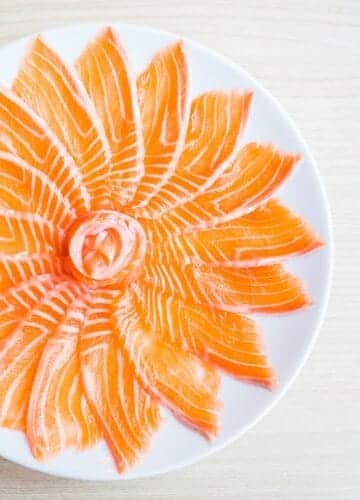 Gravlax de saumon aux graines de fenouil