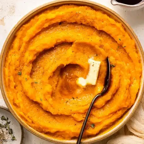purée de butternut au gingembre