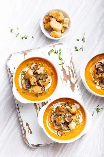 Mes photos 21 Velouté de potimarron aux cèpes