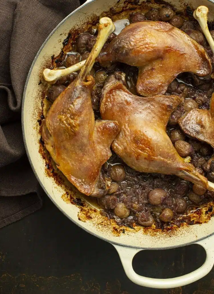 Confit de canard au four