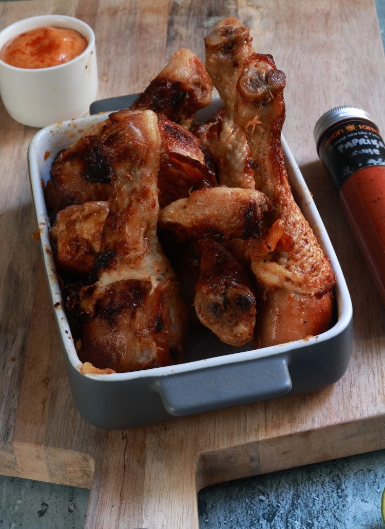 pilons de poulet au four