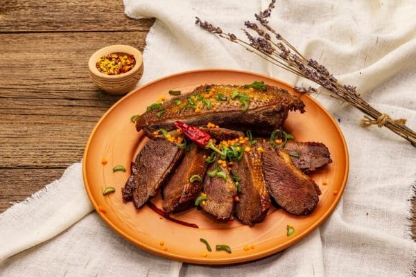 magret de canard rôti aux épices
