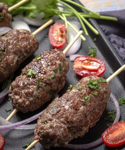 keftas d'agneau à la menthe
