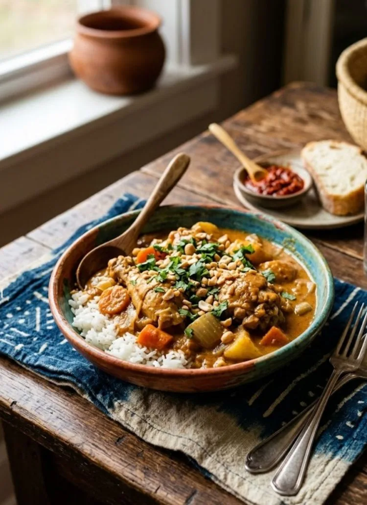 poulet mafé traditionnel