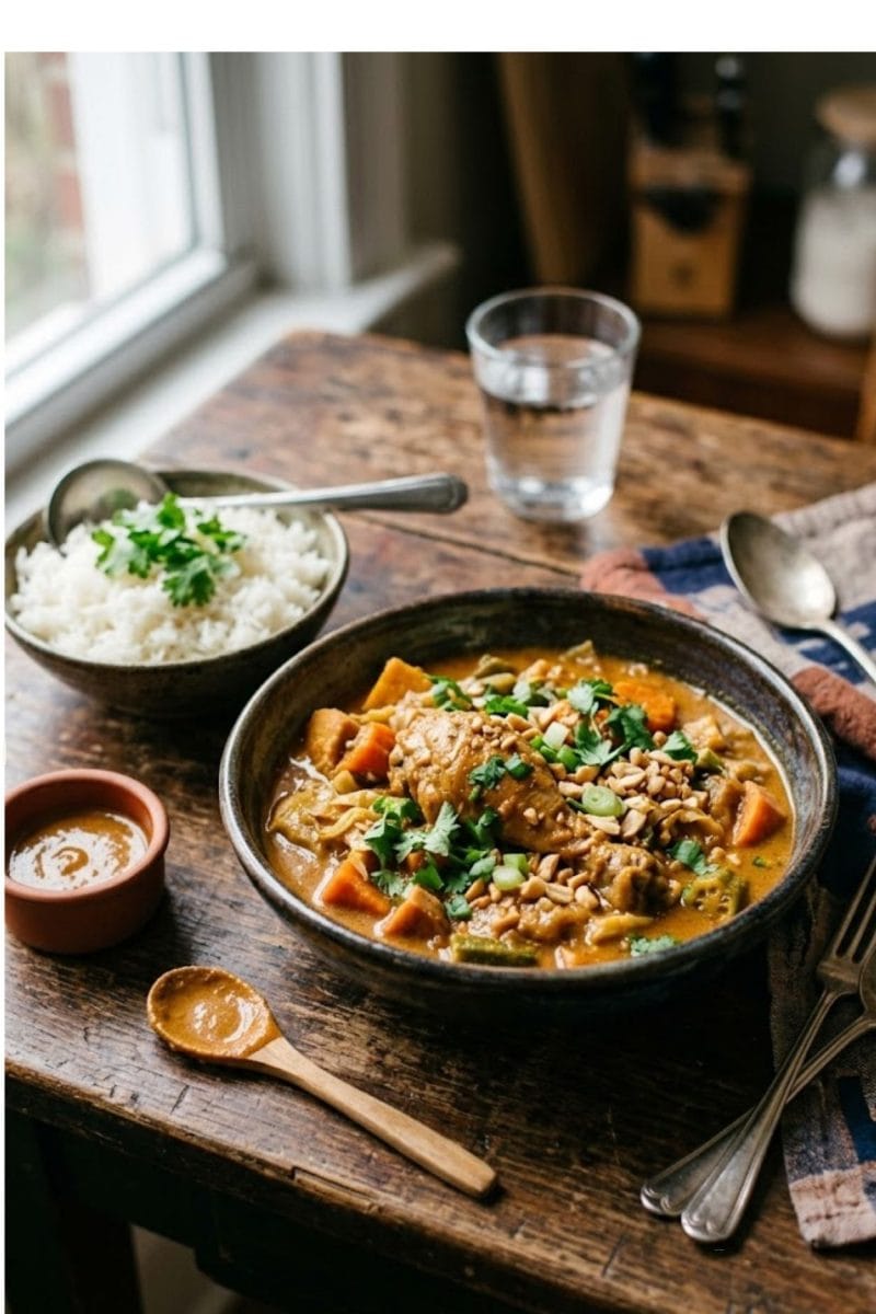 poulet mafé traditionnel