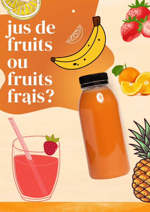 Jus de fruits ou fruits frais ?