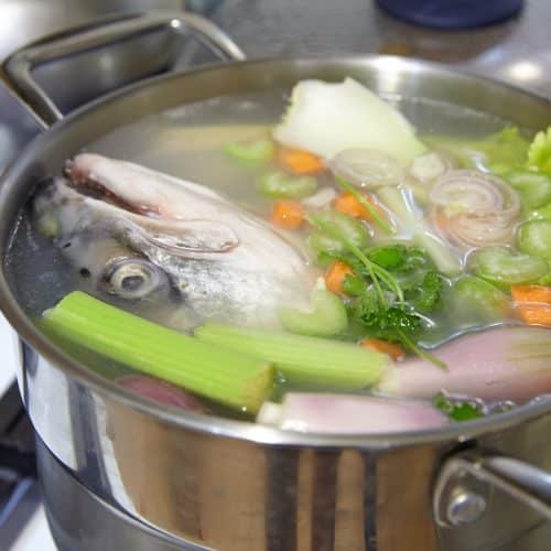 fumet de poisson maison