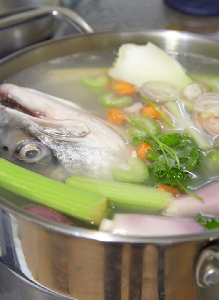 fumet de poisson maison