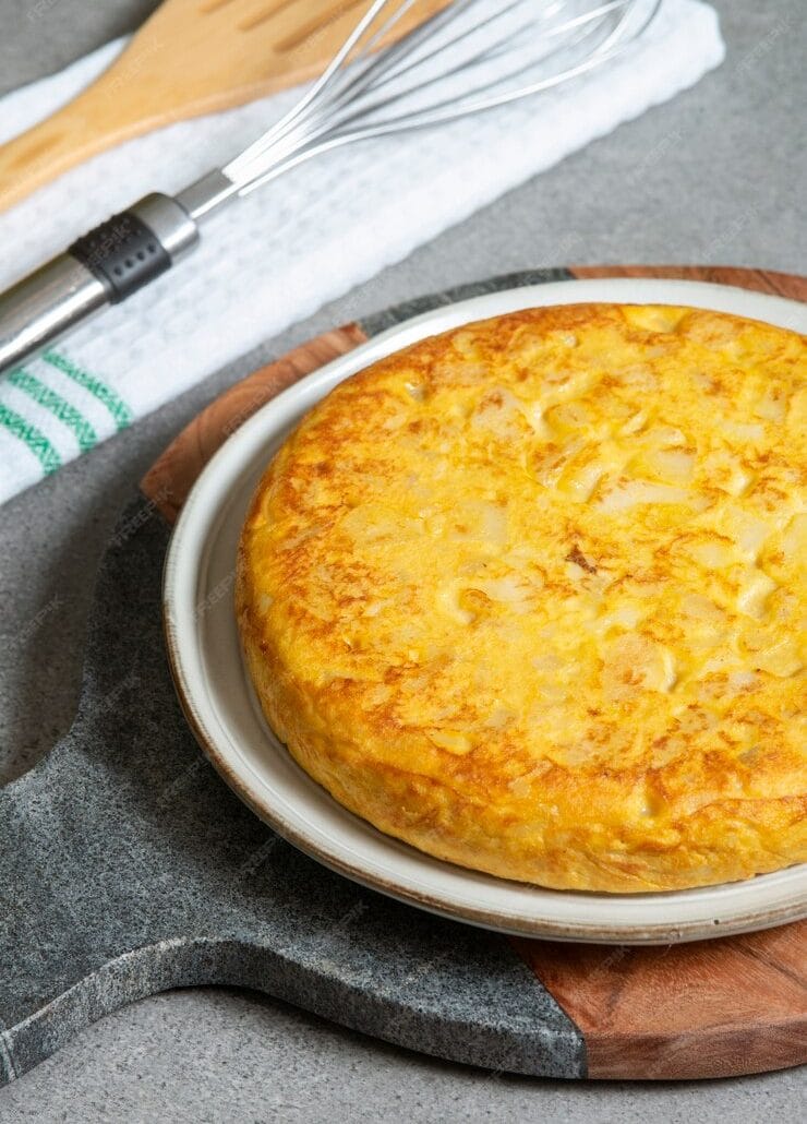 Tortilla aux pommes de terre et cumin