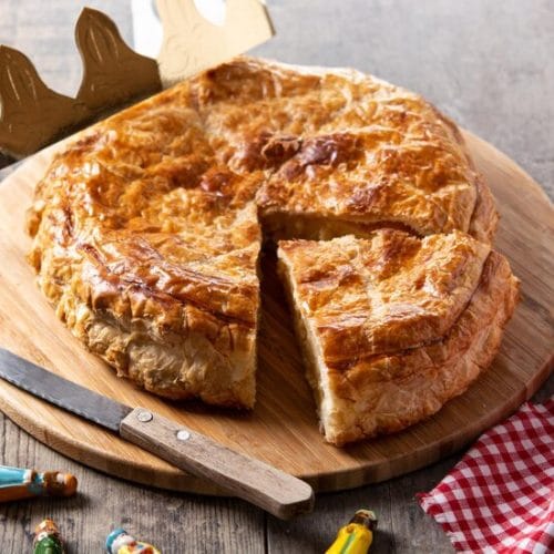 galette des rois à la frangipane et chocolat