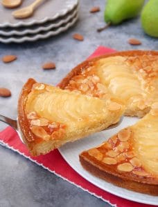 Tarte aux poires bourdaloue