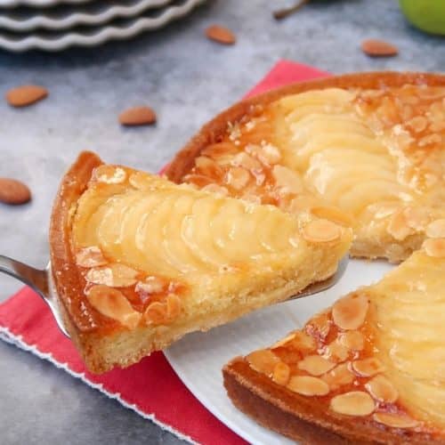 Tarte aux poires bourdaloue