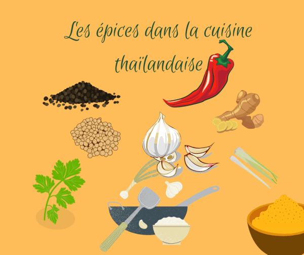 Les épices dans la cuisine thaïlandaise