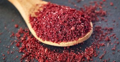 Zoom sur le sumac Zoom sur le sumac
