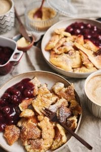 Kaiserschmarrn aux cerises Kaiserschmarrn aux cerises