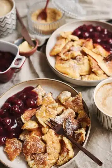Kaiserschmarrn aux cerises