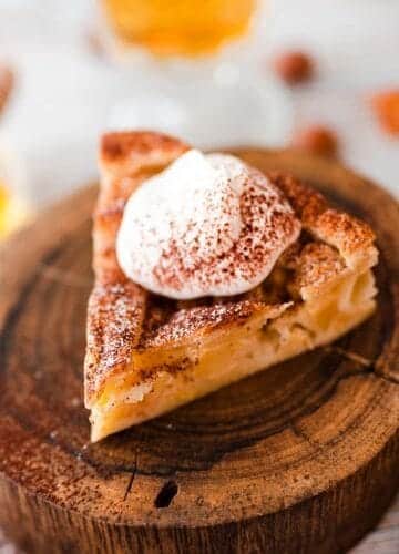 Tarte aux pommes à la cardamome