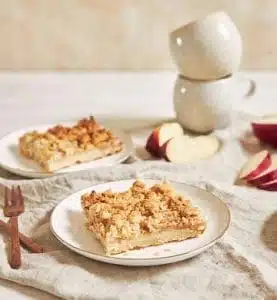 Crumble aux pommes aux 4 épices