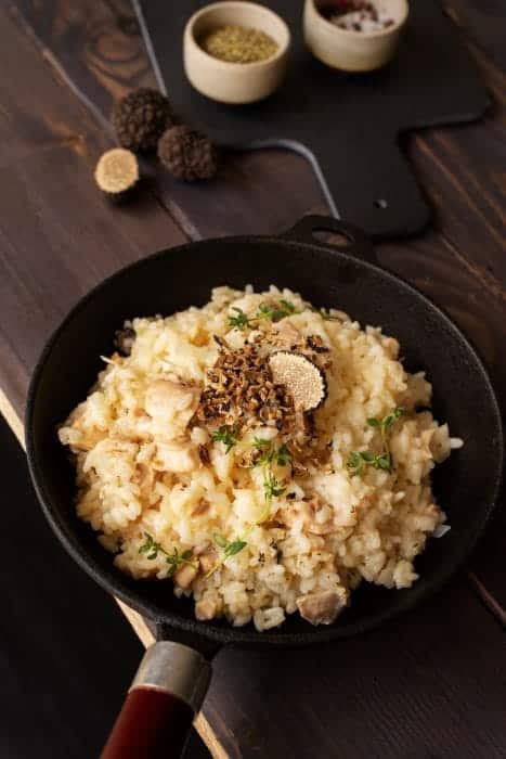 risotto à la truffe risotto à la truffe