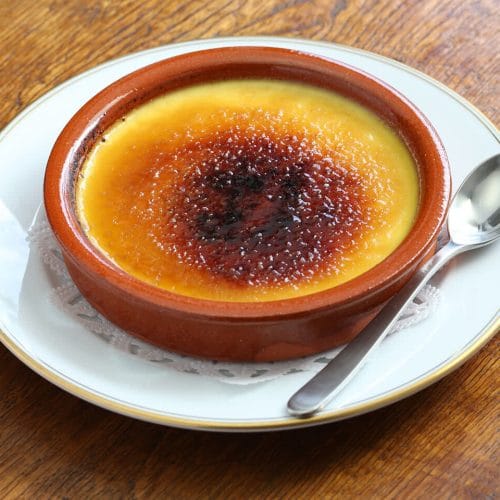 Crème catalane à la vanille