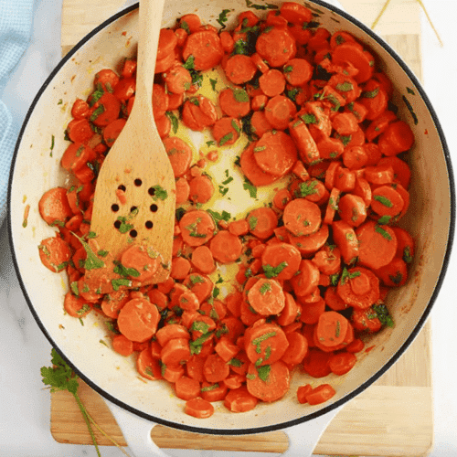 Carottes Vichy au cumin