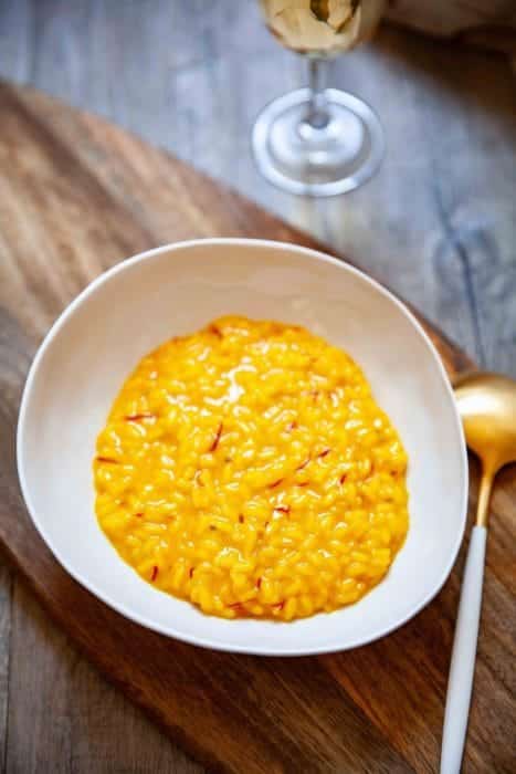 Risotto au safran