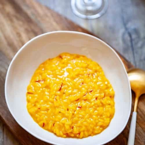 Risotto au safran