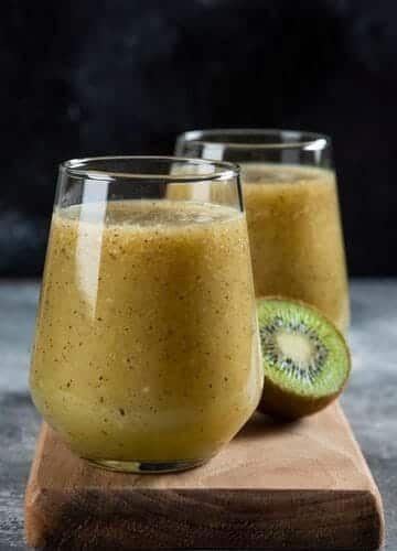 Smoothie banane et kiwis