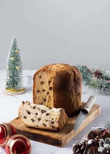Panettone aux pépites de chocolat
