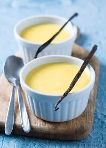 Flans à la vanille