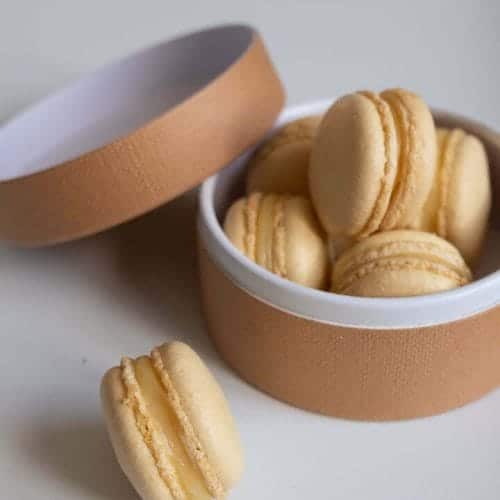 Macarons au citron